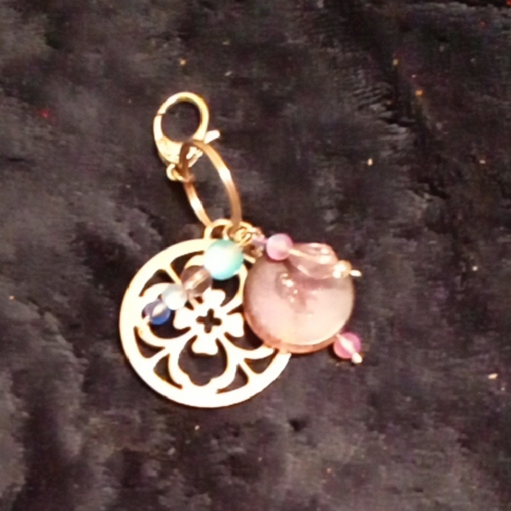 Gold and Multicolor Charm Bracelet